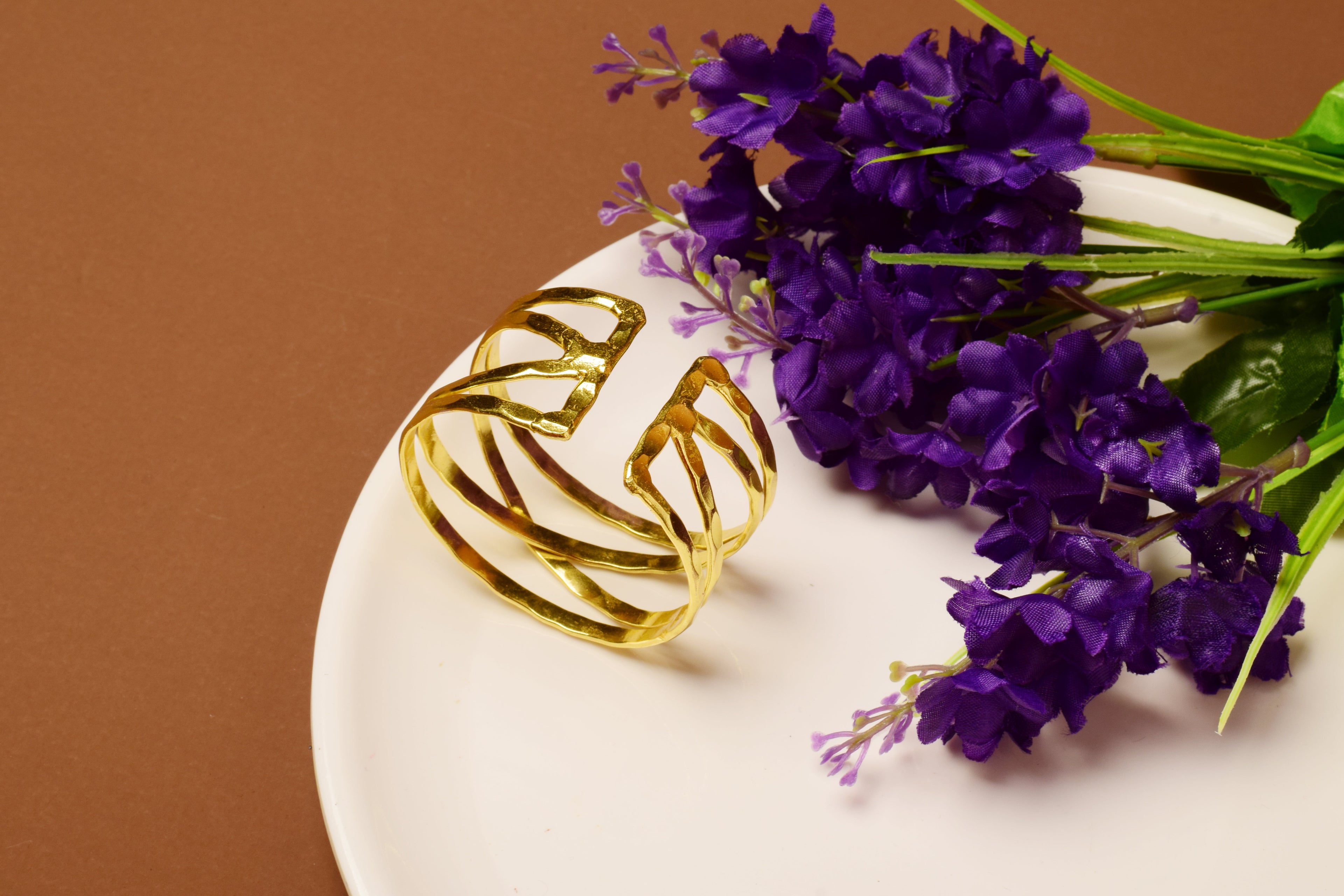 The Twisted Glow Cuff