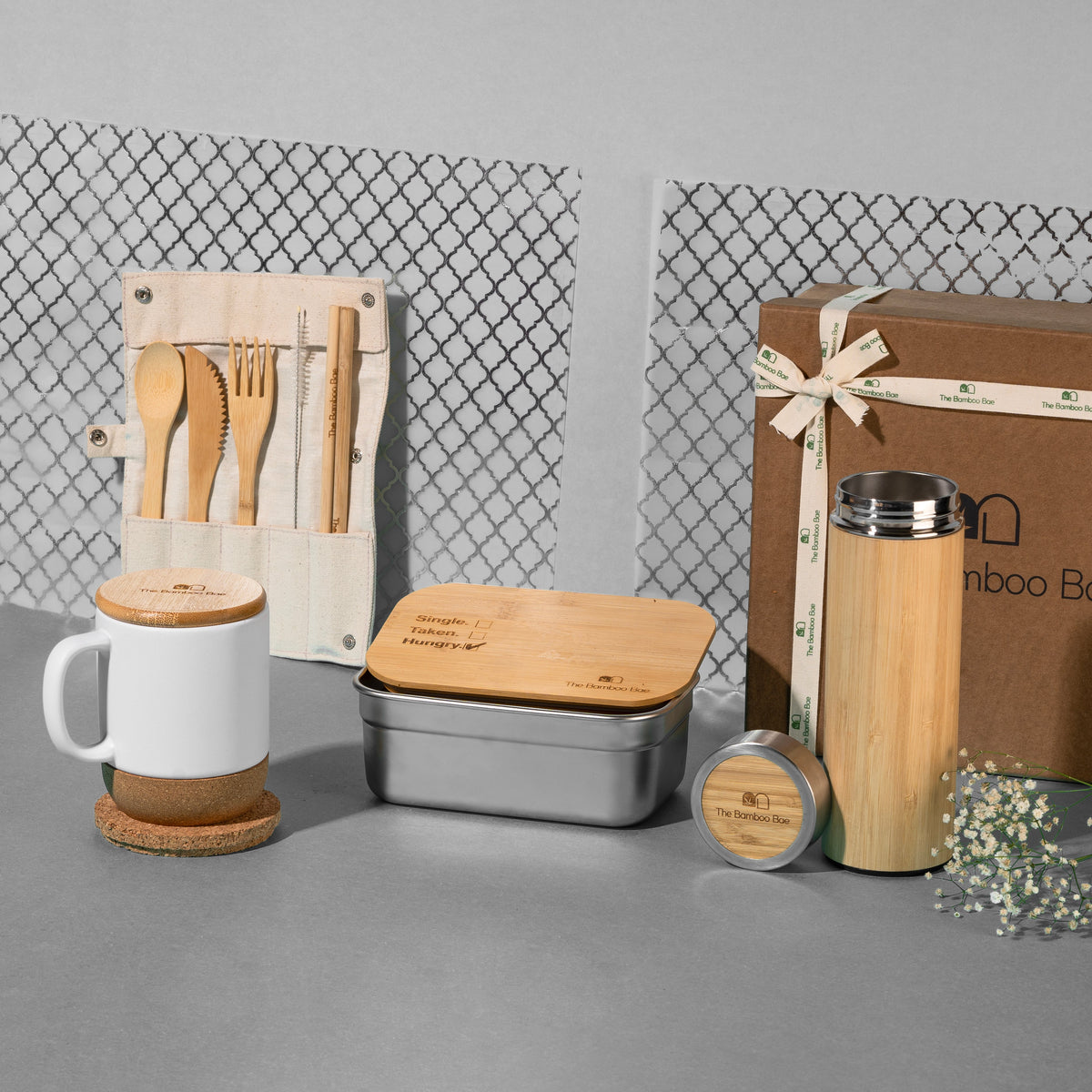 Luxury Bamboo Bliss Festive Gifting Set by The Bamboo Bae