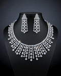 Teardrop Fringe Statement Set