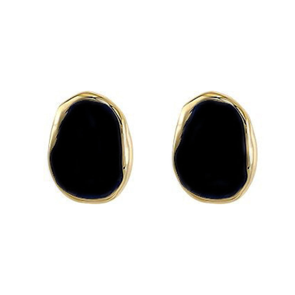 Black Enamel beautiful studs