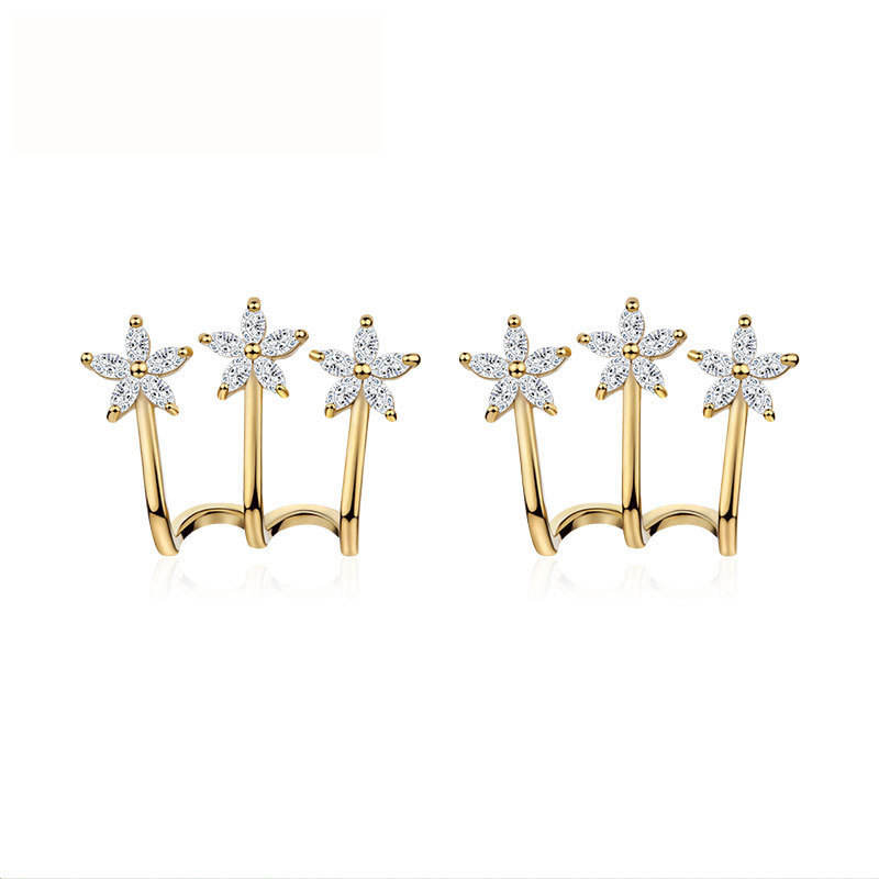 Delicate Flower Earrings