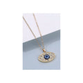 Evil eye neck chain