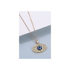 Evil eye neck chain