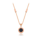 Roman Numerical luxury Necklace Material:- AlloyColor :- GoldSame as photo