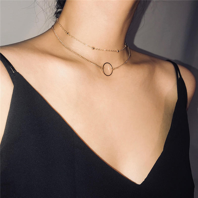 Double layer Chain Necklace