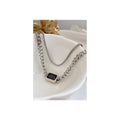 Double layer hip hop necklace