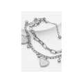 Multilayer heart shape bracelet