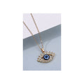 Evil eye neck chain