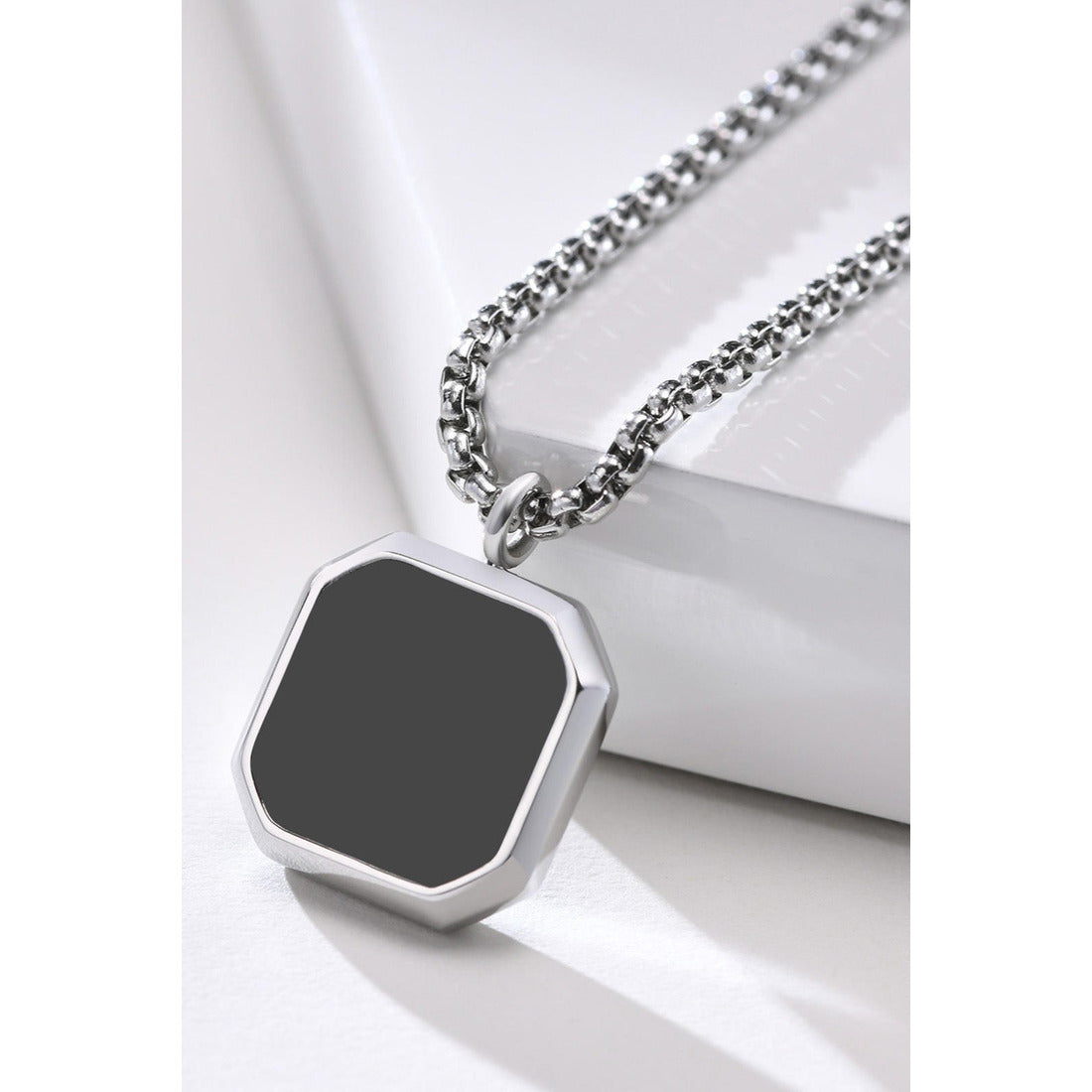 Men's Square shape Fashion Necklace