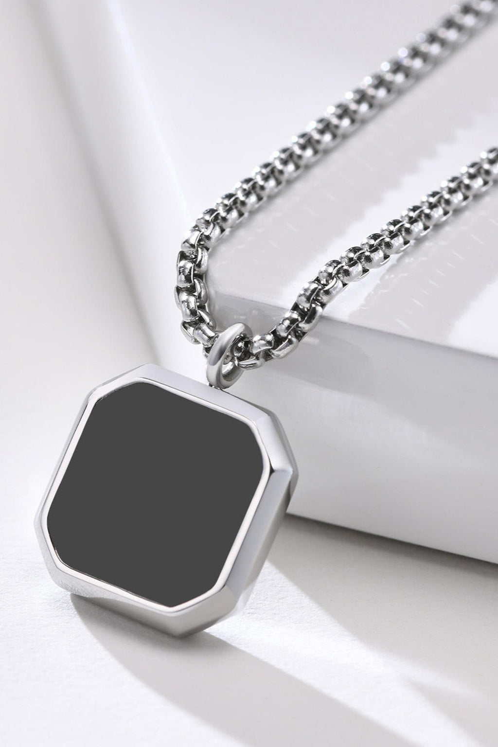 Men's Square shape Fashion Necklace