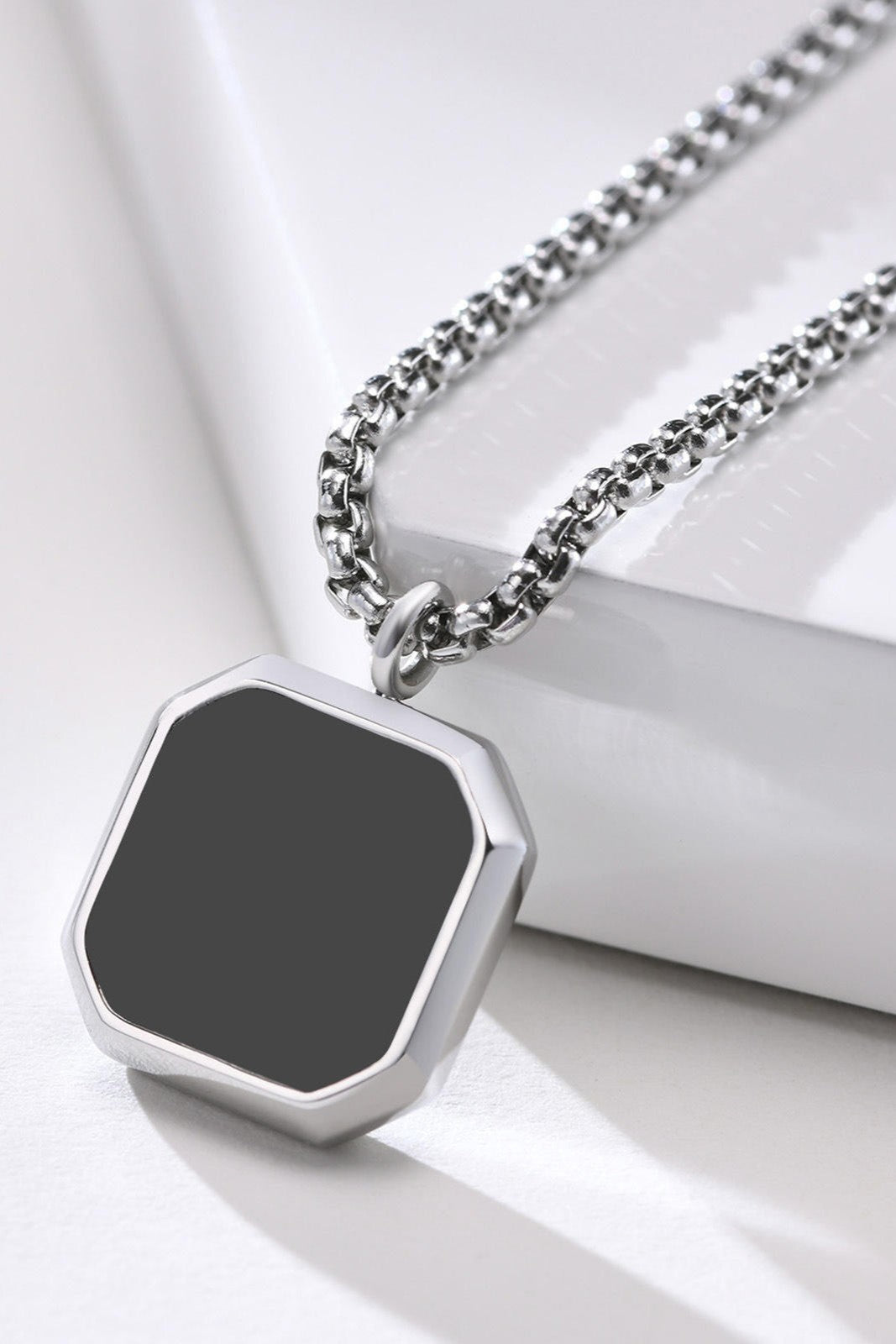 Men's Square shape Fashion Necklace