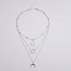 Three layer Earth Necklace for women