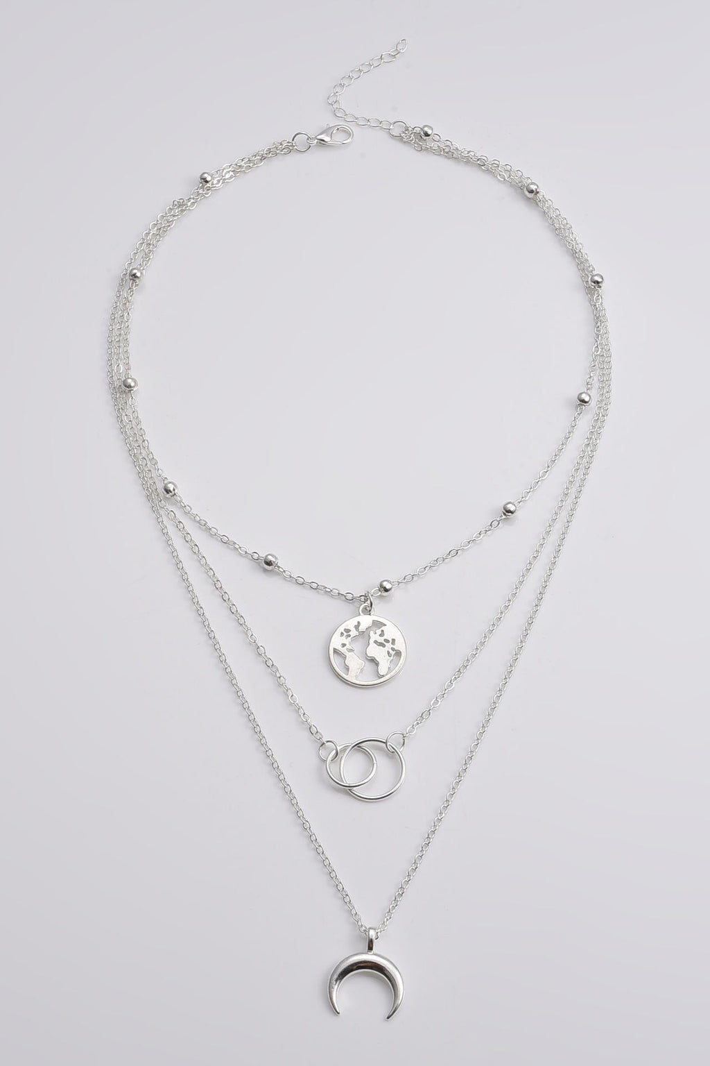 Three layer Earth Necklace for women