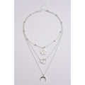 Three layer Earth Necklace for women