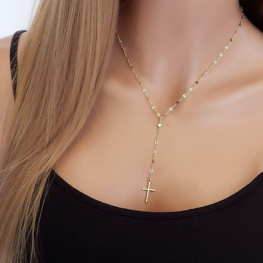 Cross Chain Necklace
