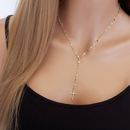 Cross Chain Necklace
