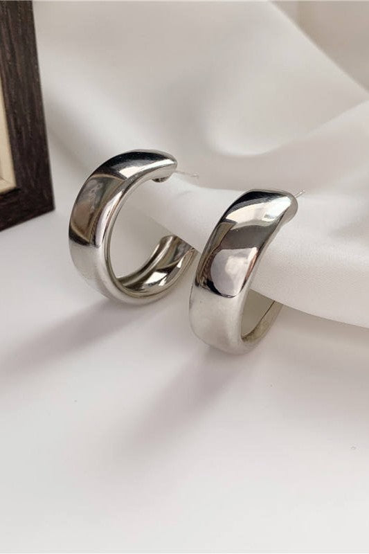 Big hoop earrings for women