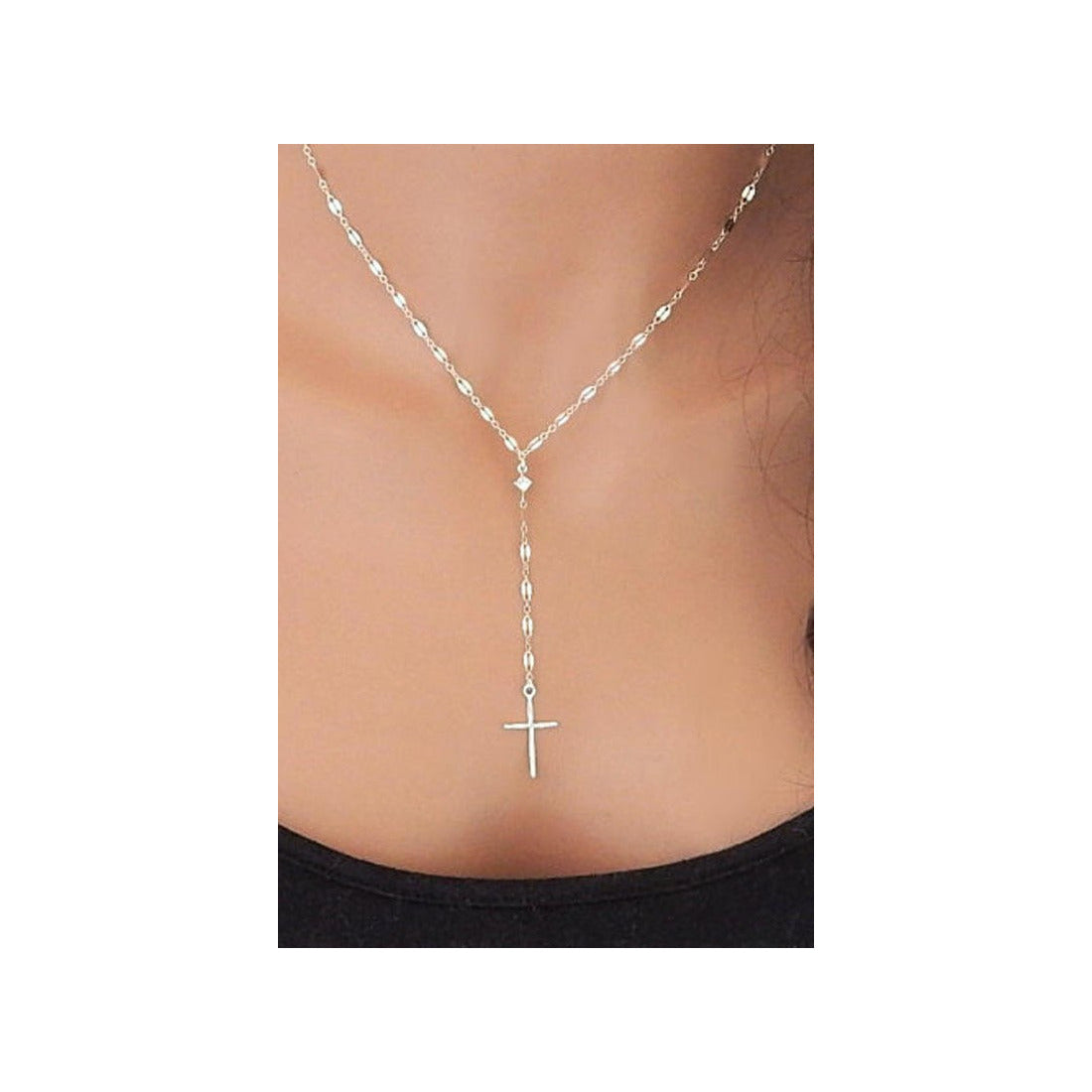 Cross Chain Necklace