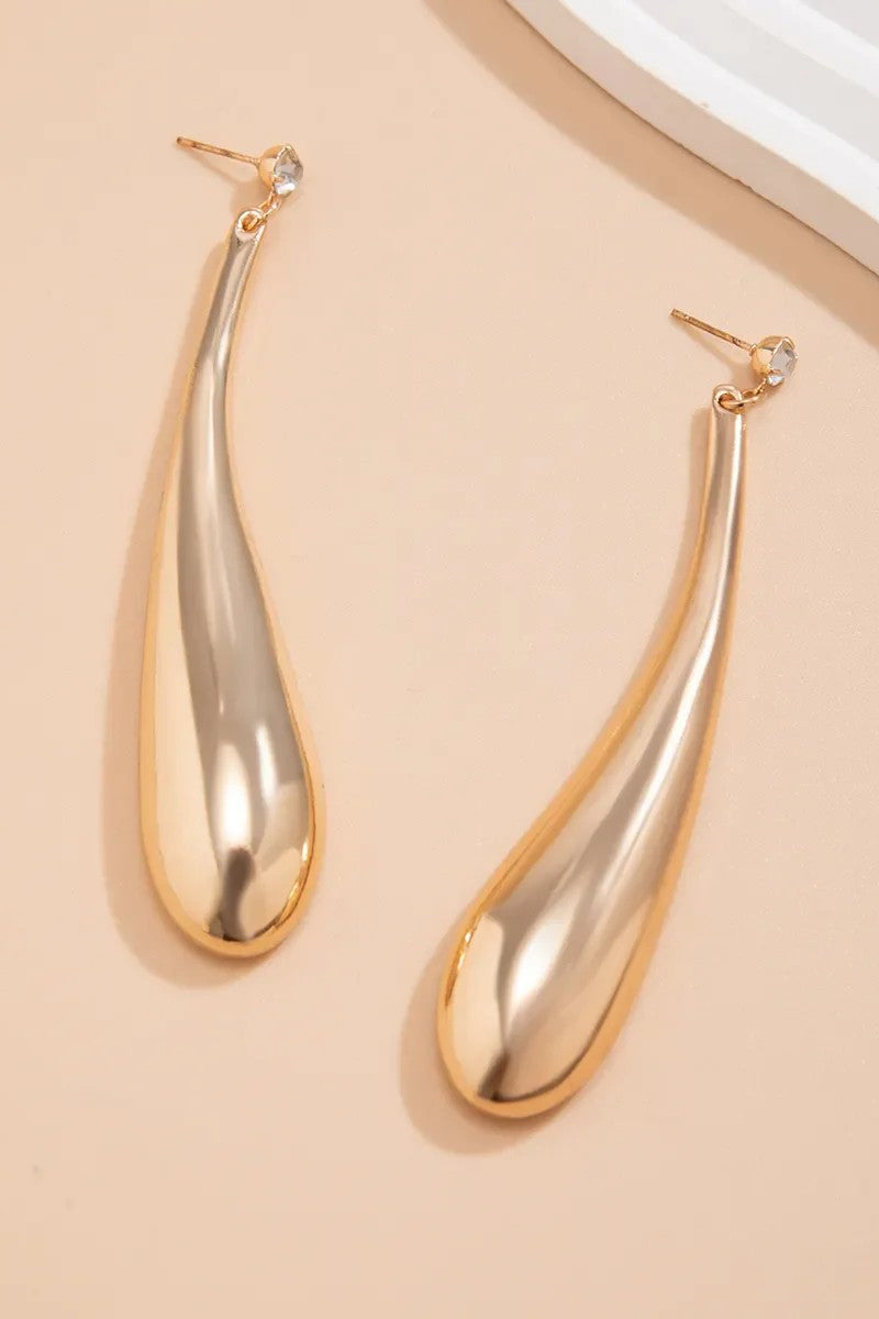 Drop earrings big size