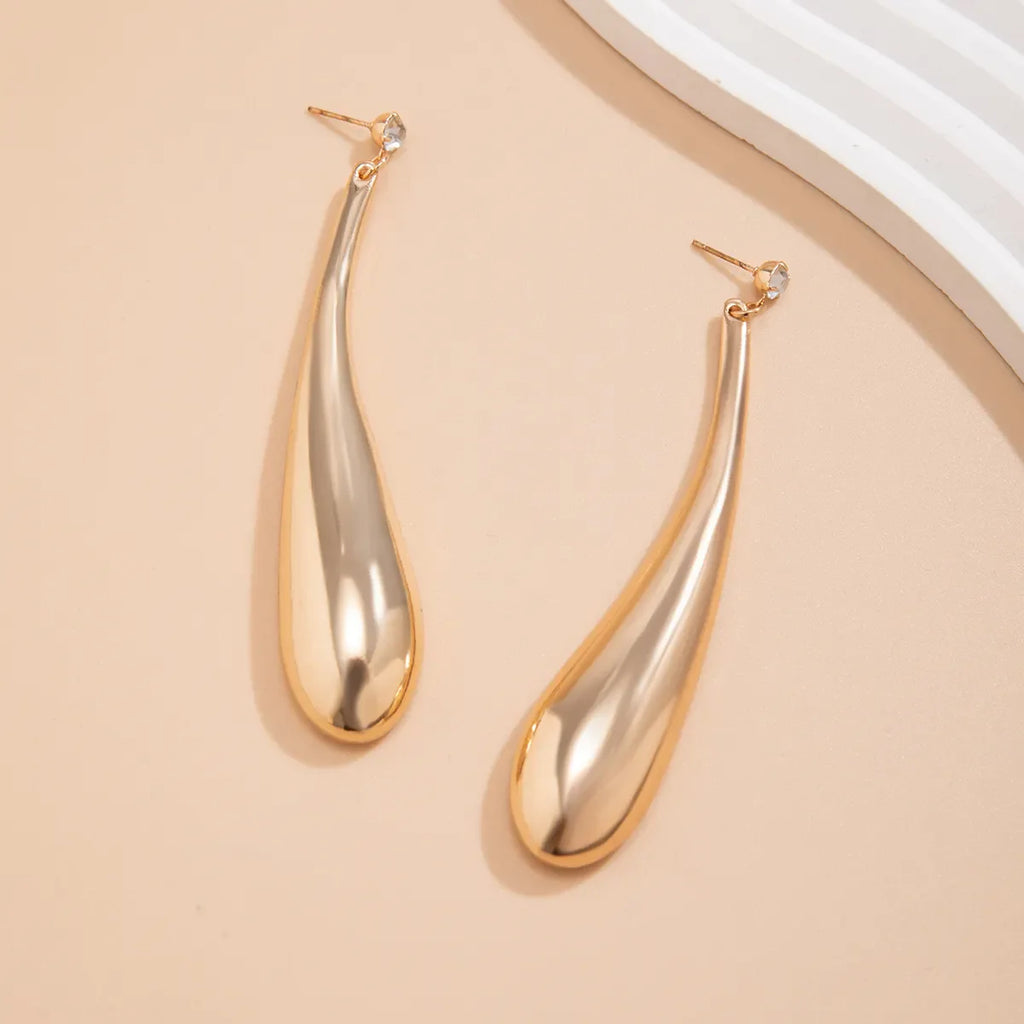 Drop earrings big size