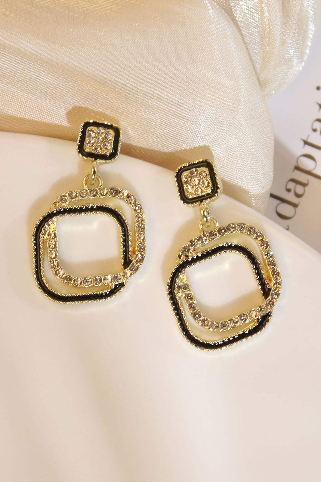 Double layer Earrings for women