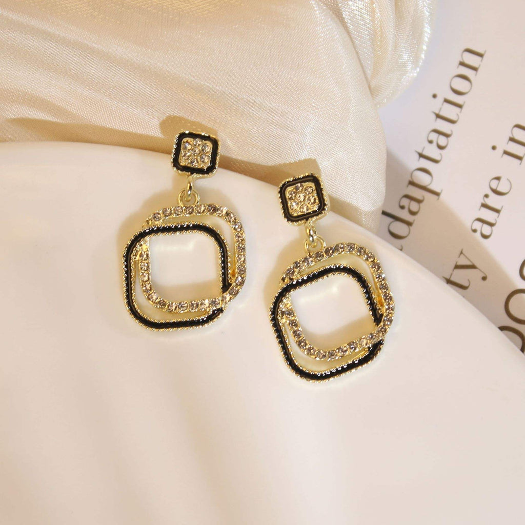 Double layer Earrings for women