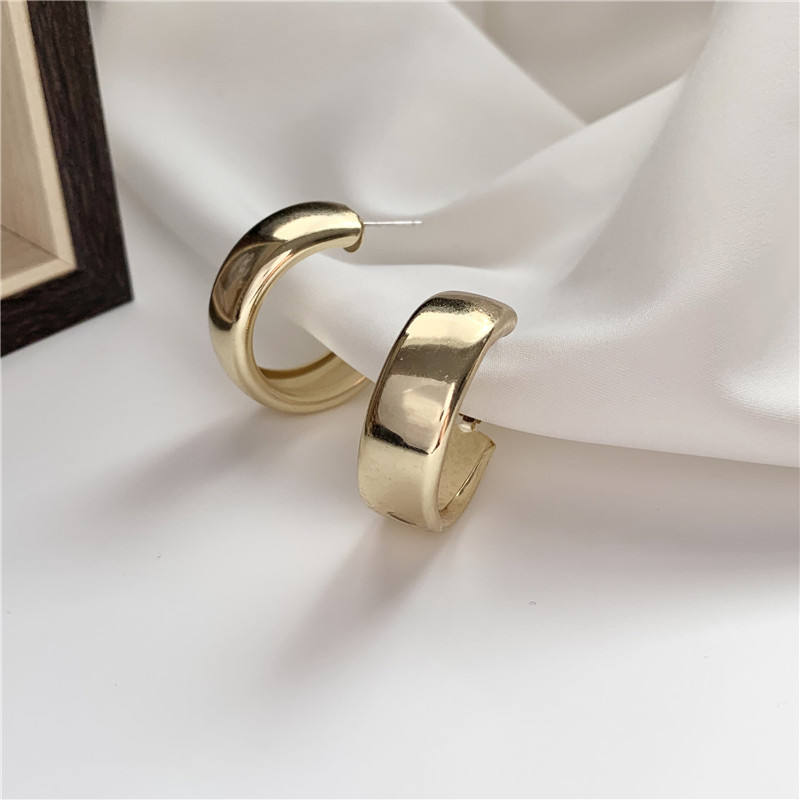 Big hoop earrings for women