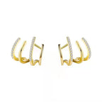 Claw studs for women