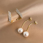Celebrity Style pearl tassel Earrings
