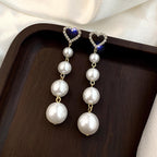 Heart shape pearl Earrings