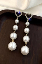 Heart shape pearl Earrings