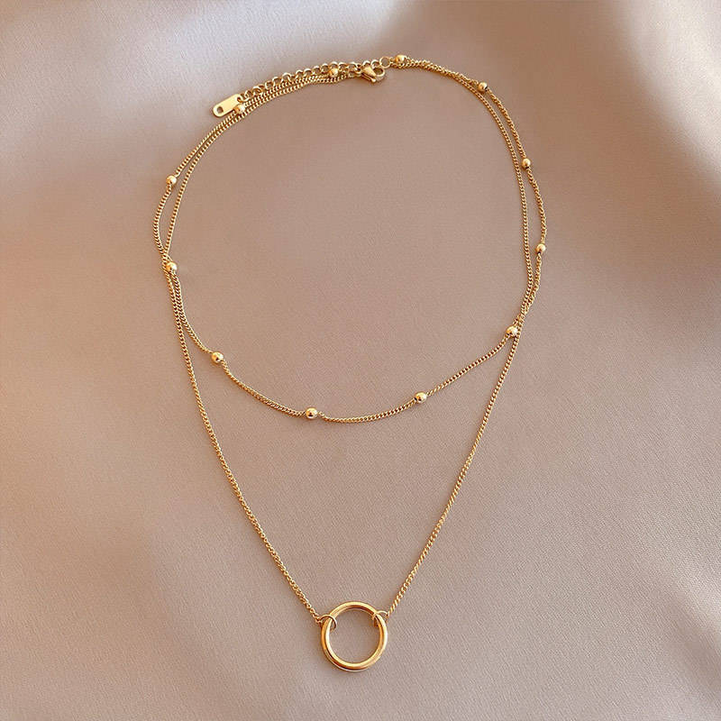 Double layer Chain Necklace