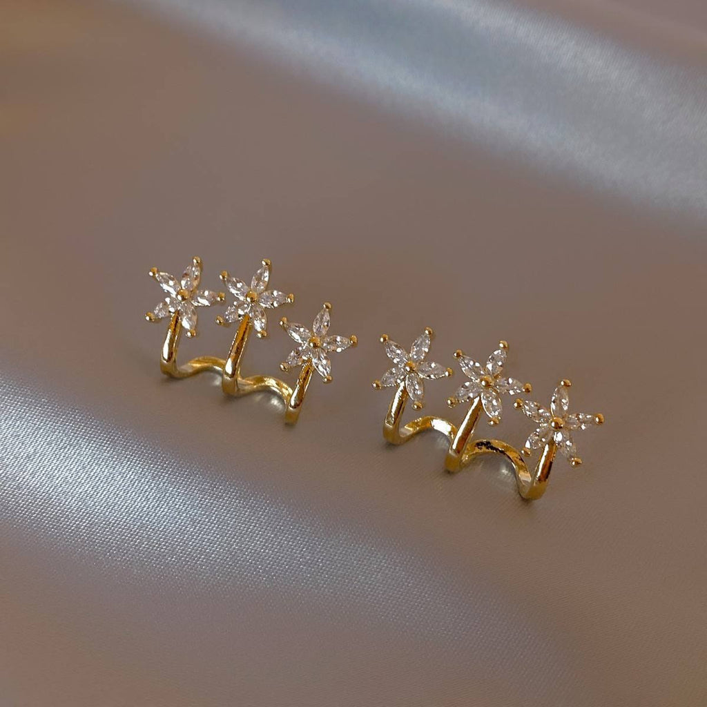 Delicate Flower Earrings