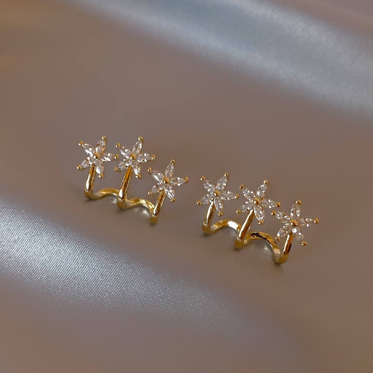 Delicate Flower Earrings