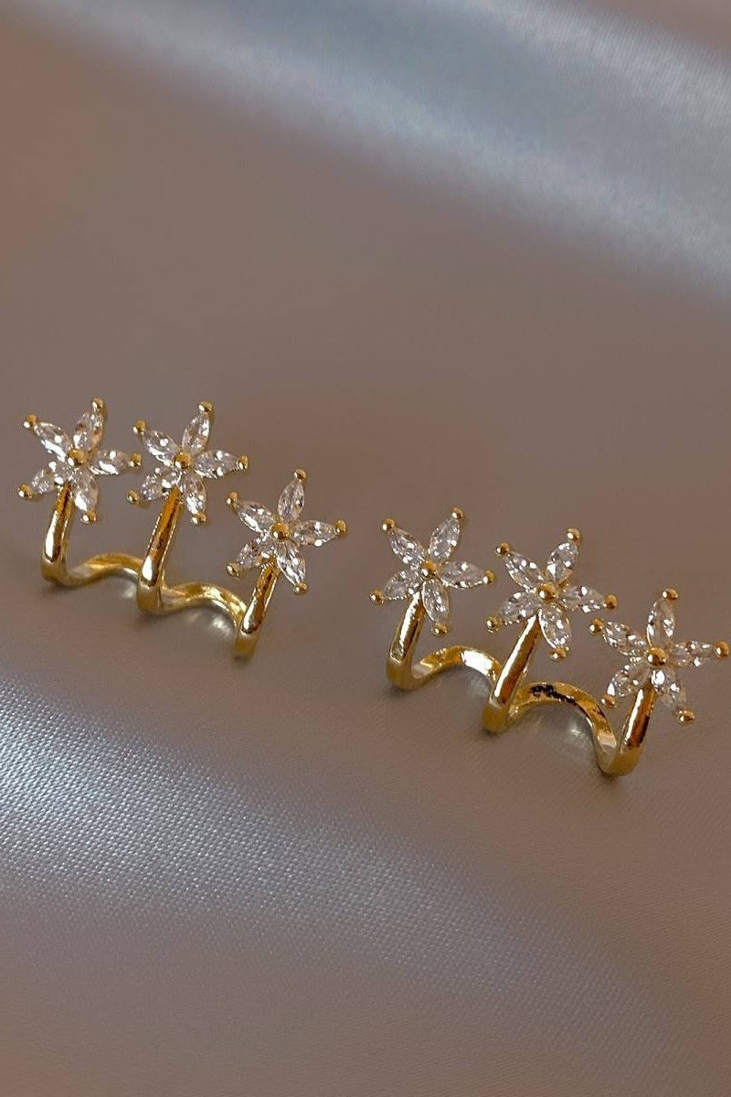 Delicate Flower Earrings