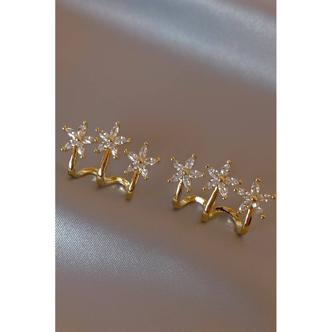Delicate Flower Earrings