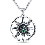 Compass design Necklace Direction:- North , South, East , West
