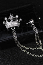 Crown shape brooch Unisex style, Anti Tarnish material