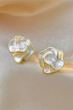 Flower shape ear studs Anti Tarnish ear studs
