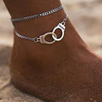 Double layer anklet