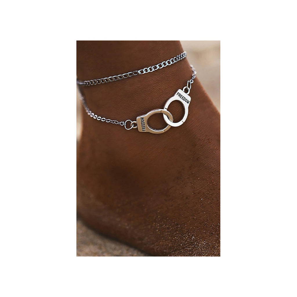 Double layer anklet