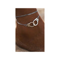 Double layer anklet