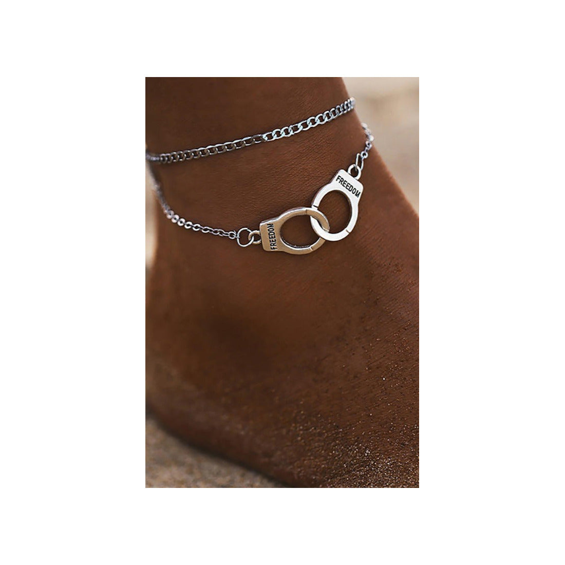Double layer anklet