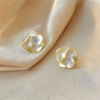 Flower shape ear studs Anti Tarnish ear studs