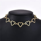 Stylish Heart neck choker