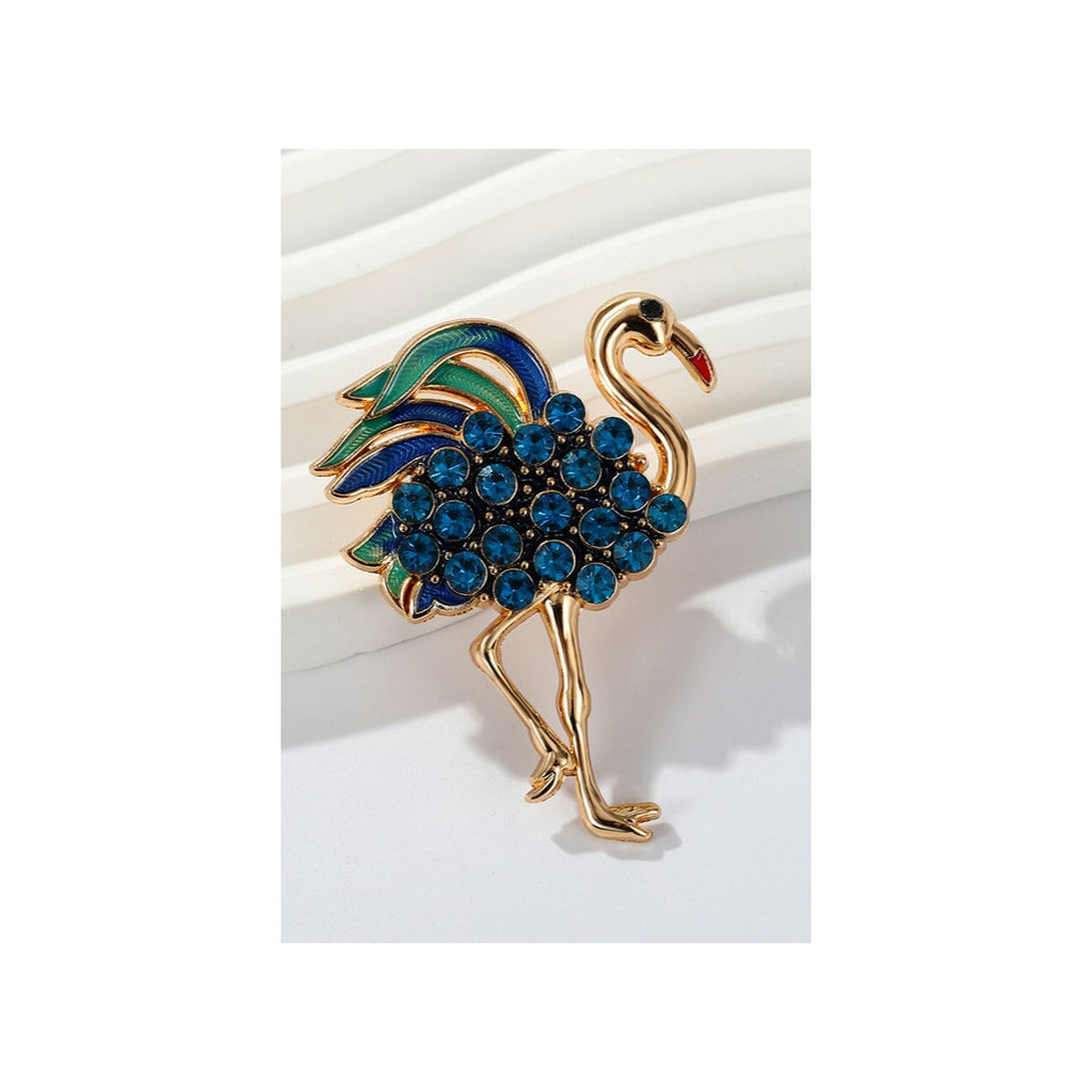 Flamingo shaped Brooch