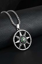 Compass design Necklace Direction:- North , South, East , West