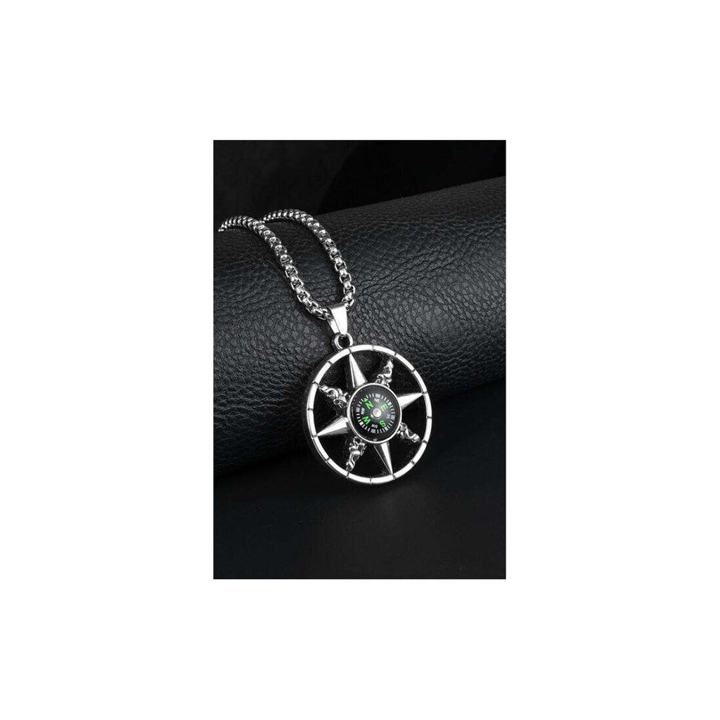 Compass design Necklace Direction:- North , South, East , West