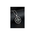 Compass design Necklace Direction:- North , South, East , West