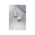 Butterfly ear studs